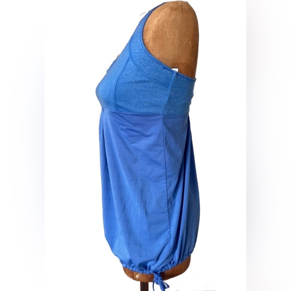 EUC Old Navy Baggy Athletic Top Blue Drawstring S - Picture 2 of 7